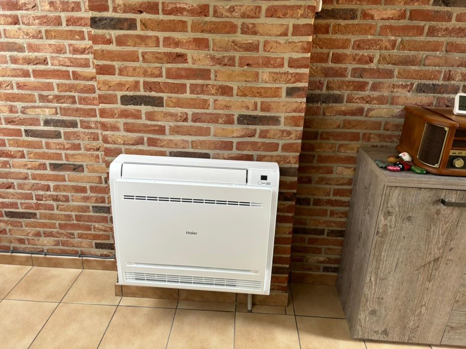 Warmtepomp type airco ipv gaskachel