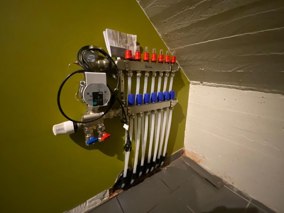 Collector vloerverwarming