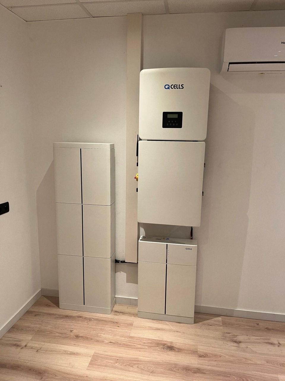 Zonne installatie met batterij Q Cells Valutherm